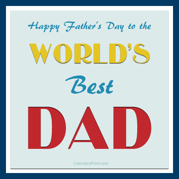 world father's day 2019